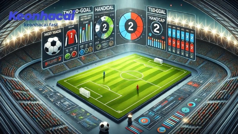 Kèo chấp 2 trái mang đến nhiều bất ngờ bởi sự chênh lệch lớn